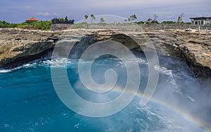 Devil\'s Tears In Nusa Lembongan island, Bali, Indonesia