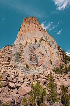 Devil`s Tower, Wyoming