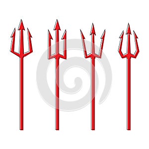 Devil Trident Vector