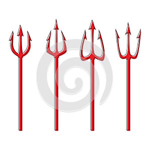 Devil Trident Vector