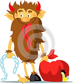 Devil - Vector Illustration Isolated on White Background