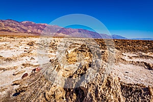 Devil's golf course in Death Valley National Park