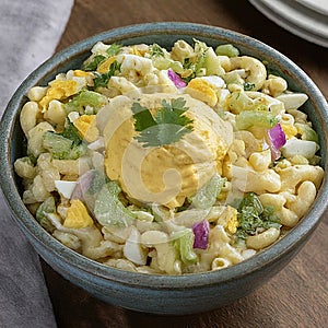 deviled egg pasta salad