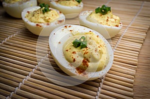 Deviled Eggs Chives