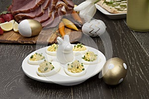 Deviled Eggs Sidedish for Easter