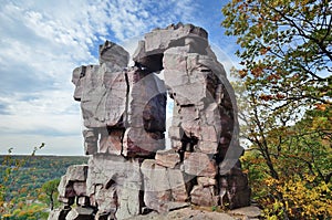 Devils Doorway at Wisconsin's Devils Lake State Park