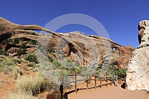 Devils Garden, Canyonlands NP, USA
Landscape Arch stretches an improbable 306 feet, 93 metes