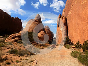 Devils Garden Trailhead Arches National Park Moab Utah