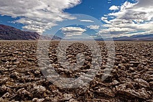 Devils golf course in Death Valley