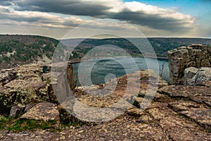 Devils Lake State Park Bluffs