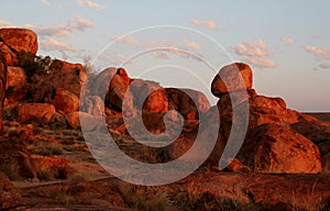 Devils Marbles ( Karlu Karlu ) Northern Territory, Australia