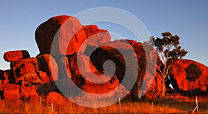 Devils Marbles, Nothern Territory, Australia photo