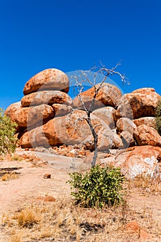 Devils Marbles in outback Australia