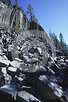 Devils Postpile National Monument in California