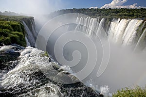 Devils Throat Gorge at Iguazu Falls