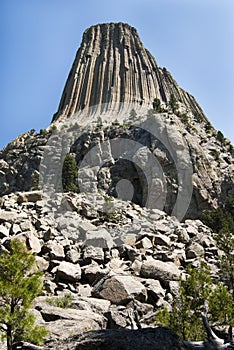 Devils Tower and boulder field