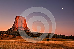 Devils Tower National Monument, Wyoming, USA