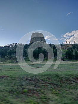Devils Tower was the primary u. s. monument photo