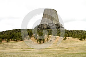 Devils Tower in Wyoming photo