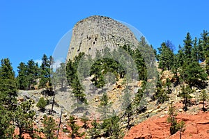 Devils Tower in Wyoming