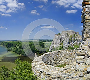 The Devin castle