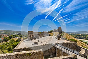 Devin Castle with fortified walls