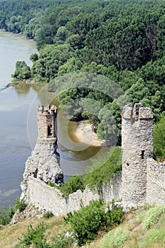 Devin castle near Bratislava. Slovakia