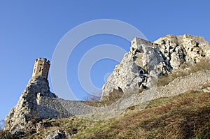 Devin castle near Bratislava, Slovakia, V.