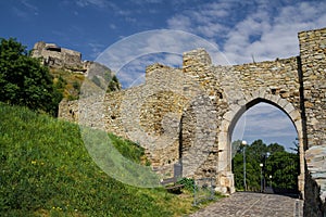 Devin castle in Slovakia