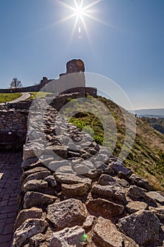 Devon castle near Bratislava, Slovakia