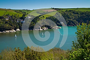 Devon coastline near Dartmouth, Devon