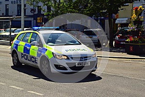 Devon and Cornwall police car
