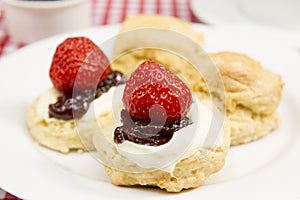 Devon cream tea