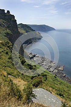Devon dramatic coastline