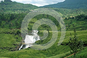 Devon Falls, one of Sri Lanka's