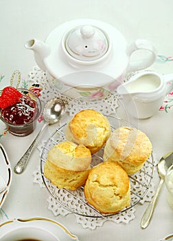 Devonshire Tea And Scones