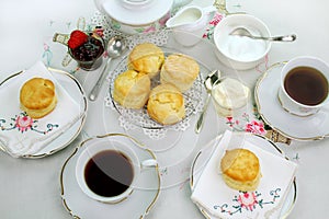 Devonshire Tea And Scones