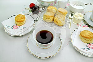 Devonshire Tea And Scones