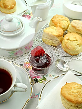 Devonshire Tea And Scones