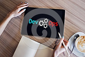 DevOps - development cycles of Automation and monitoring at all steps of software construction.