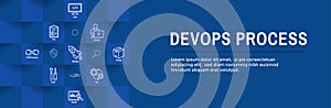 DevOps Icon Set - Dev Ops Web Header Banner