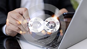 DevOps Methodology Development Operations agil programming technology concept