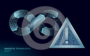 Devops software development operations infinity symbol. Programmer administration HUd display system. Coding building