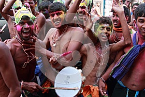 Devotees of Lord Ayyappa