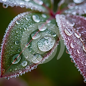 Macro view highlights the delicate textures and natural beauty