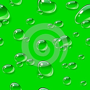 Dew drops seamless pattern.