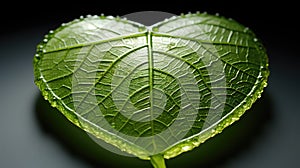 dew leaf letter