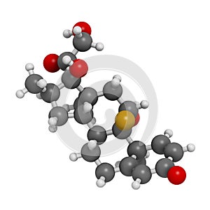 Dexamethasone glucocorticoid drug. Steroid drug with anti-inflammatory and immunosuppressant properties