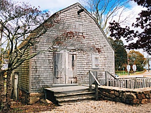 The Dexter Grist Mill in New England Sandwich photo