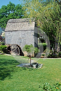 The Dexter Grist Mill in Sandwich, Cape Cod.